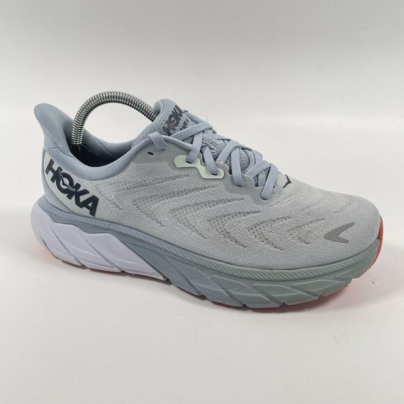 Hoka One One Arahi 6 Women's Blue Fog Running Sneaker Shoes Size 9 D Wide - Picture 1 of 11